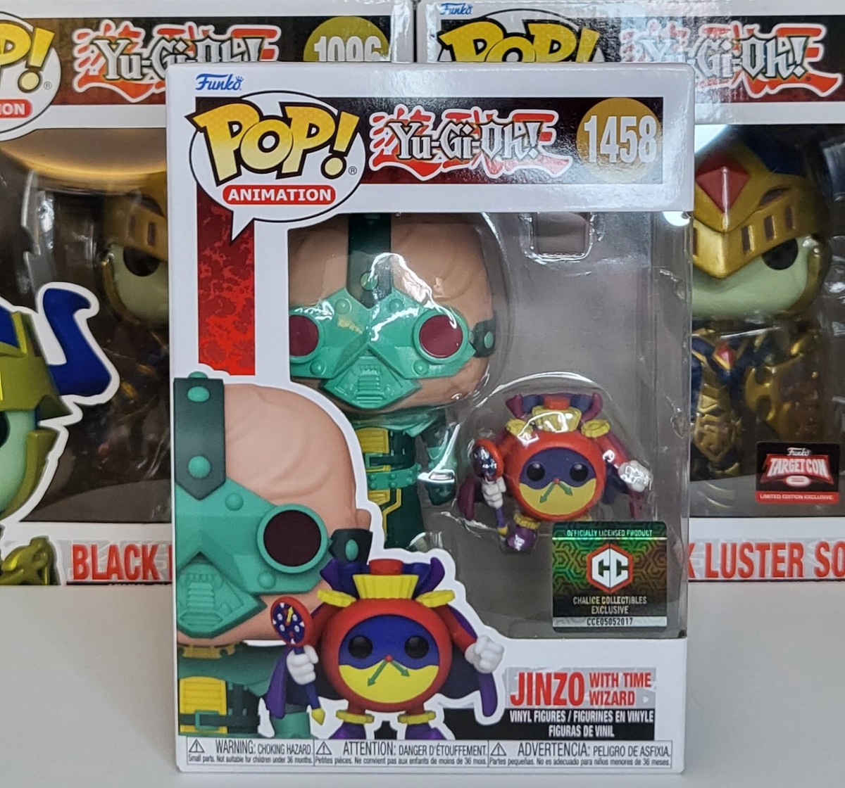 Funko Pop! #1458 Yugioh Jinzo With Time Wizard Chalice