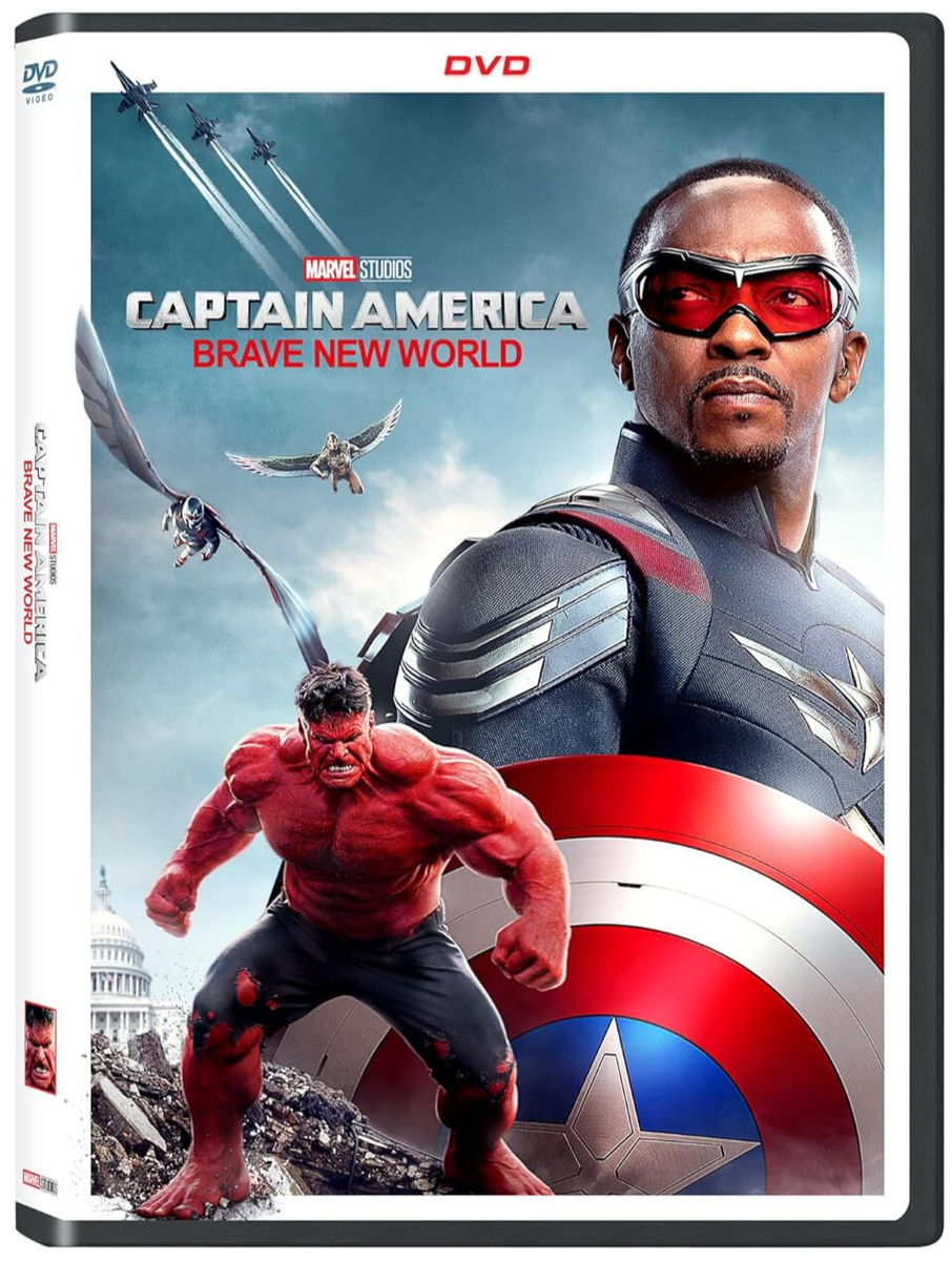 Captain America: Brave New World (DVD, 2025) Brand New Sealed USA