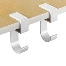JAKO Headphone Stand, Headset Stand for Desk Aluminum Alloy 2 Pcs White