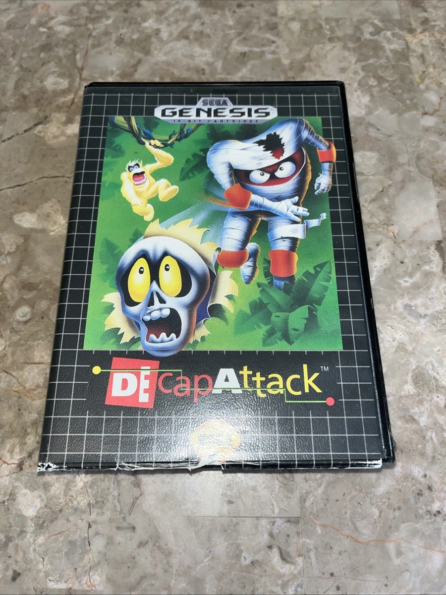 Decap attack - MD - Jeu Occasion Pas Cher