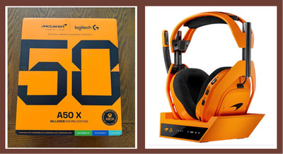 Logitech Logicool G ASTRO A50 X McLaren Edition Wireless Gaming Headset Limited