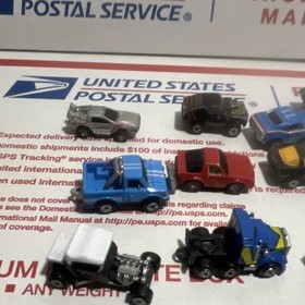 Mixed Lot Micromachines Toy Vehicles Cars & Trucks, Multicolor(lot of 16)