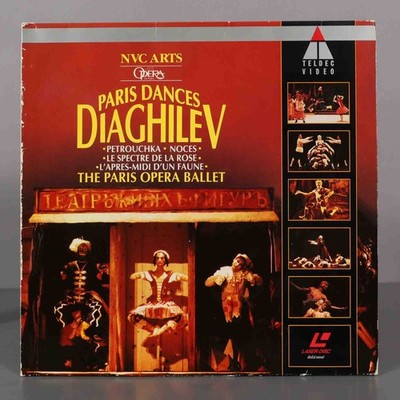 LASERDISC. Paris Dances Diaghiev The Paris Opera Ballet          