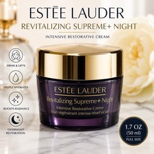 ESTEE LAUDER Revitalizing Supreme Night Intensive Restorative Cream .50 oz