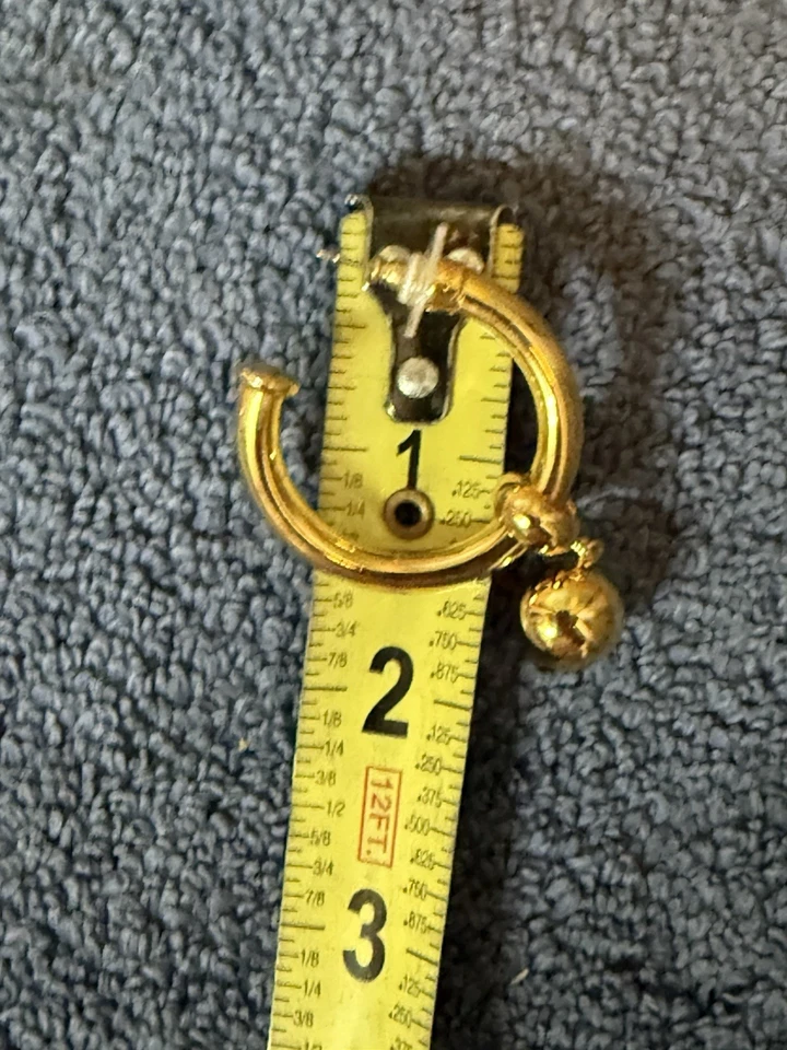 De colección. Pendientes de oro PREMIER DESIGN con 3 opciones de color, intercambiables. Foto 4 de 4