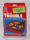 Vintage Pop O Matic TROUBLE Travel Edition 1989 Mini Milton Bradley - SEALED Box