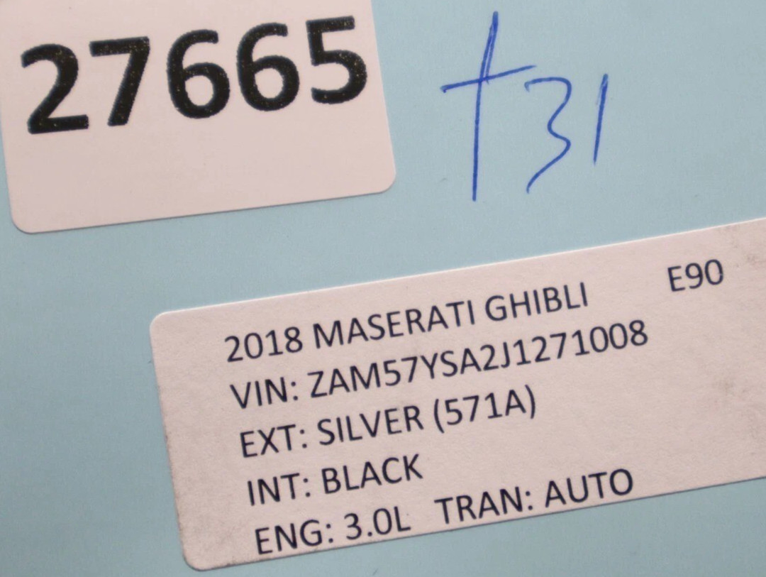 Maserati Ghibli 2014-2020 Left Lower Pillar trim