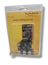  DeLock 3+1 Port Firewire PCI Computer Interf...
