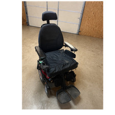 Permobil M300 HD Power Wheelchair Joystick Bluetooth Adjustable Footrests
