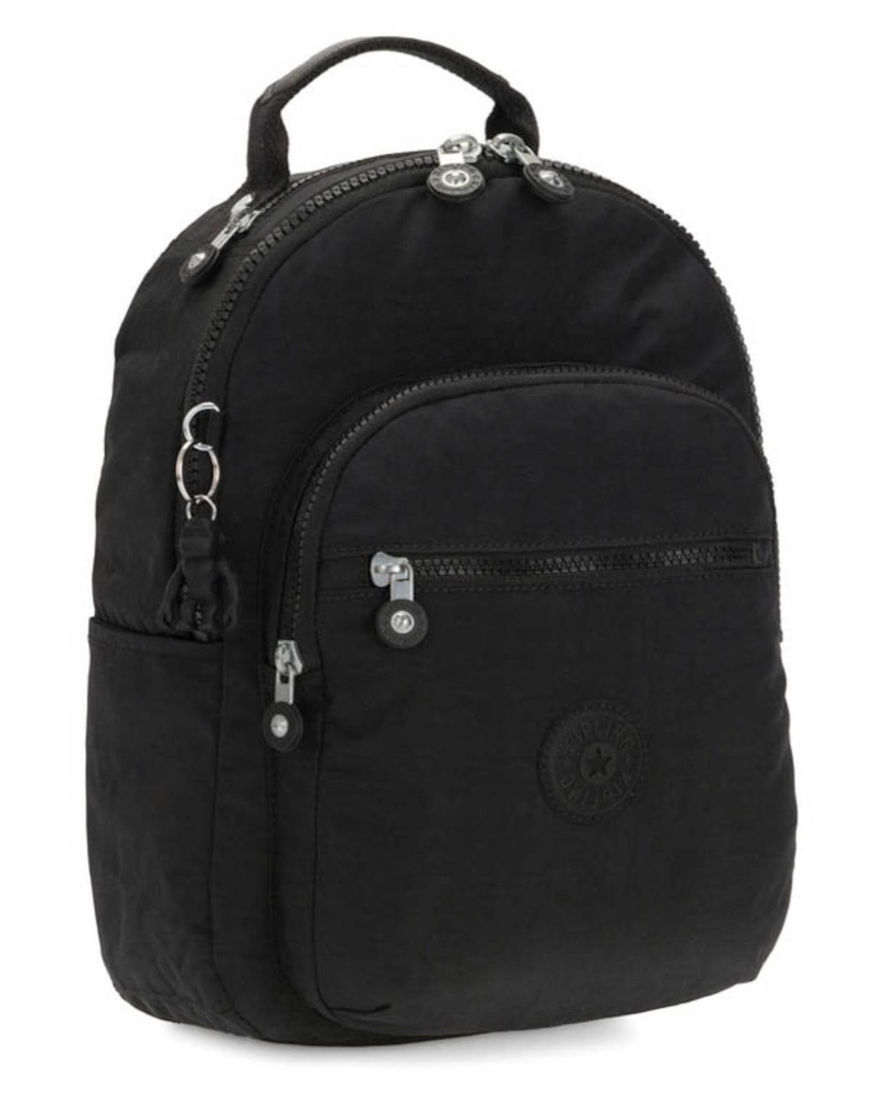 Kipling Seoul S Backpack Lightweight Laptop Tablet Travel Daypack, BLACK NOIR - Image 4