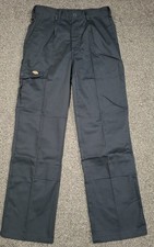 Dickies Redhawk Super Trousers, Navy Blue, Size 34T