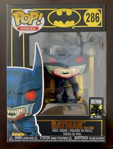 Funko POP! 286 Batman Red Rain DC Comics Heroes W/Protector