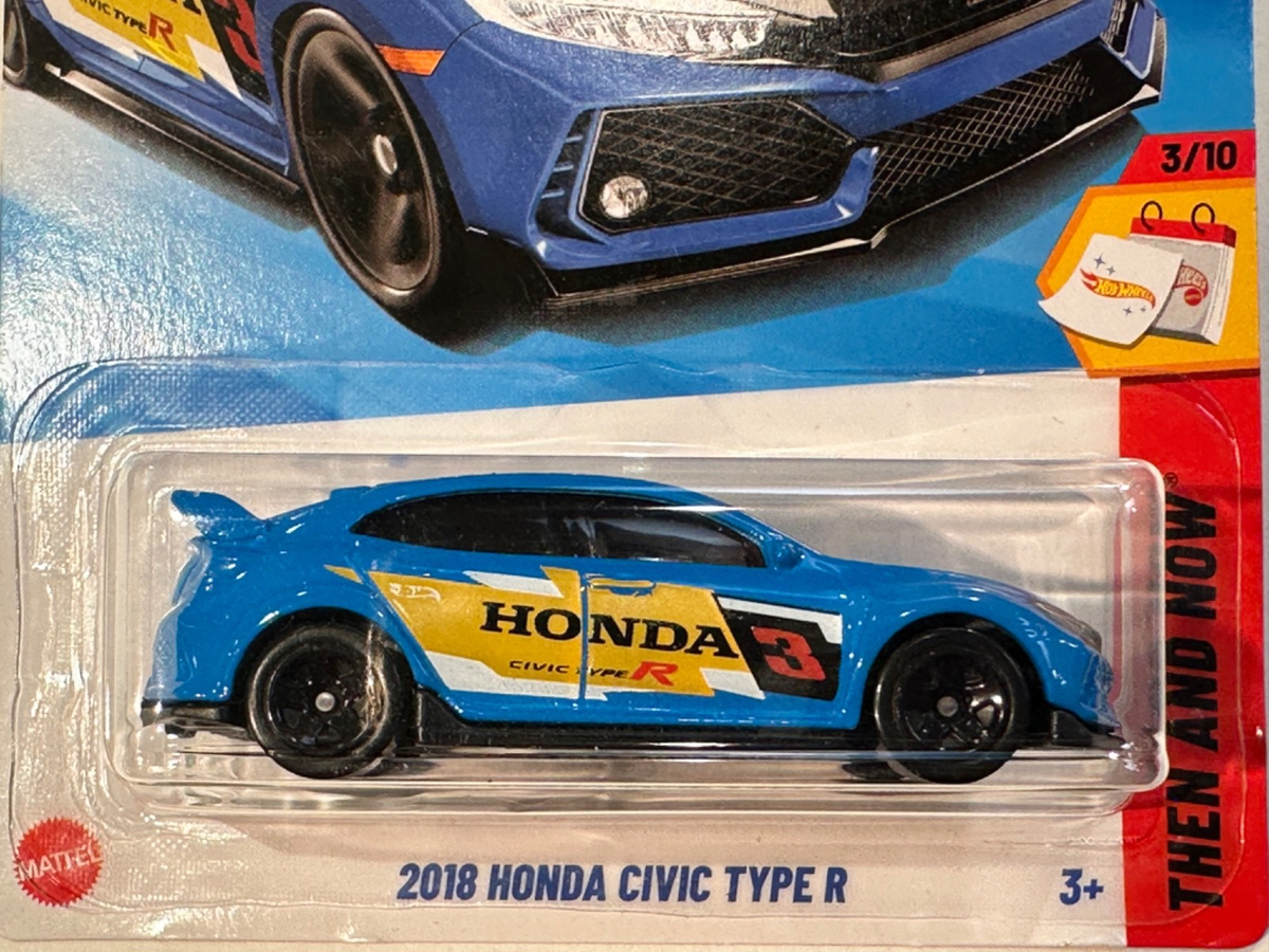 KahLA特注 Honda CIVIC TYPE R Then and Now Hot Wheels 2025 Then and