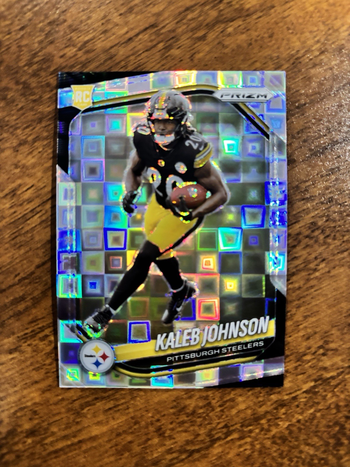 ✨2025 Panini Prizm Premium Box Set KALEB JOHNSON #375 Rookie PANDORA 327/400