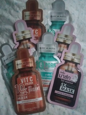 Rojukiss Koreanische Gesichtsmaske VIT C Lot 8 Stück