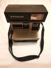 Vintage Polaroid Spirit 600 Land Camera Black Tested And Working