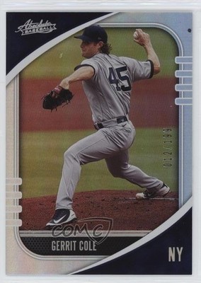 2021 Panini Absolute Holo Silver /199 Gerrit Cole #28 r9d