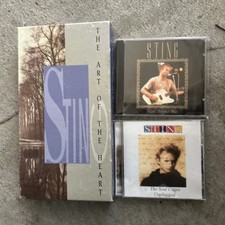 Sting Live Import Lot 3 Titles 5 CDs Box Set 1980s 1990s Police