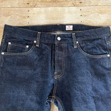Adriano Goldschmied The Matchbox Raw Selvedge Mens Jeans Denim 37 x 26 USA MADE!