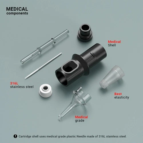 10 Tattoo 3rd Generation Pro Cartridge Needles  #10' #12's Sterile Disposable image 7