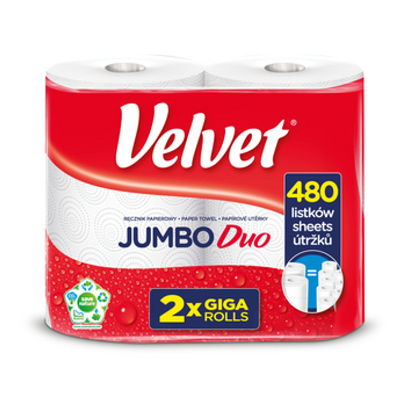 5901478007858 Rcznik papierowy Velvet Jumbo Duo a2 3790₽