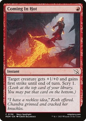 [MTG] Coming In Hot (0136) (MOM) LP-HP