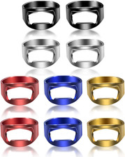 Bottle Opener Ring Beer Finger Beer Finger Party Supplies Stainless Steel 10 PCS