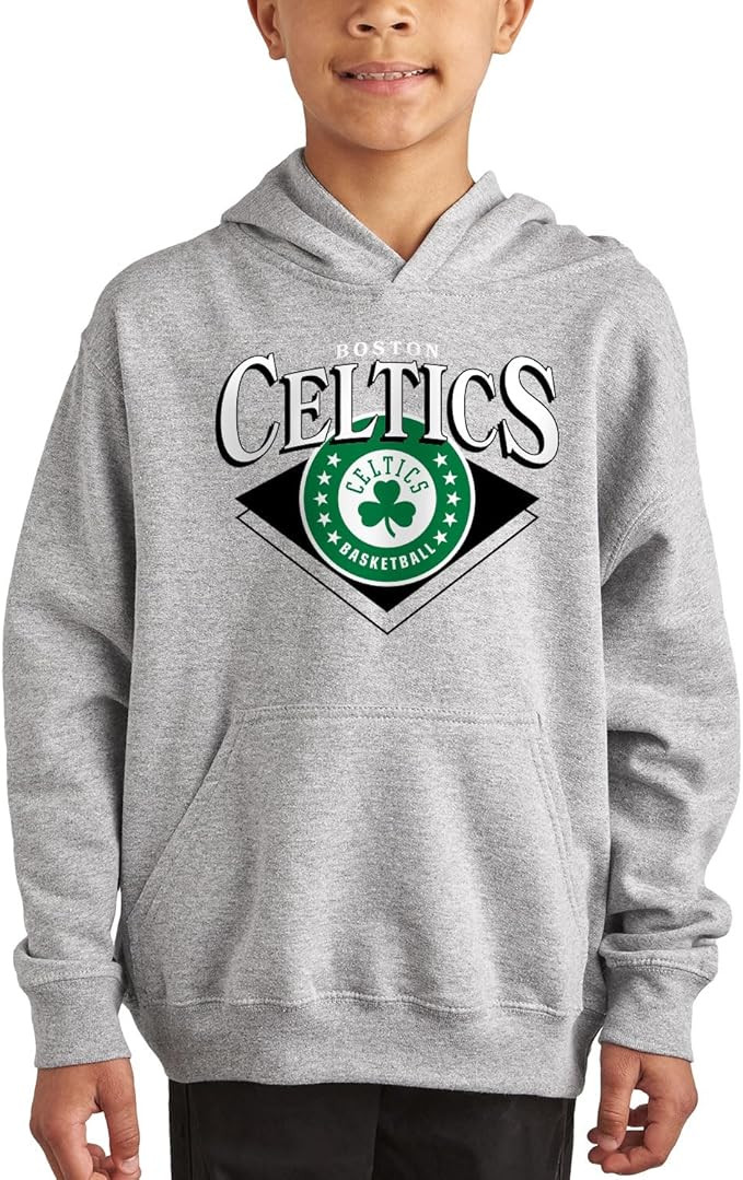 Junk Food NBA Boston Celtics Youth Boys Girls Pullover Fleece Hoodie Size XL