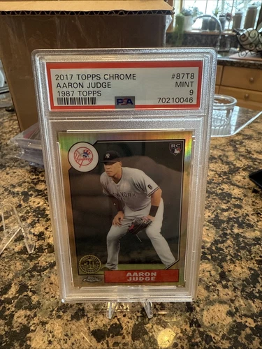 2017 Topps Chrome - 1987 Design #87T-8 Aaron Judge (RC) PSA 9 🔥