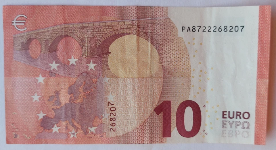 BILLET 10 EUROS  P 006D6  2014  PAYS-BAS **FAUTE** - Photo 3/3