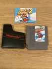 1985 Vintage Super Mario Bros 2 Nintendo NES  Video Game Cartridge Manual Sleeve