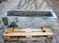 Antik Trog LINZ - Nr. 8 - 313kg Naturstein Brunnen Steintrog Pflanztrog 