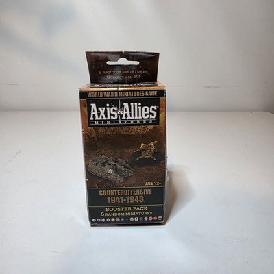 AXIS & ALLIES MINIATURE GAME: COUNTER OFFENSIVE 1941-1943 BOOSTER PACK WOC19848