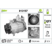 Kompressor Klimaanlage Valeo 813157 FüR Mercedes-Benz CLS G