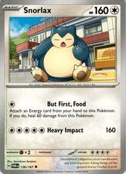 Snorlax 136/167 Twilight Masquerade Uncommon