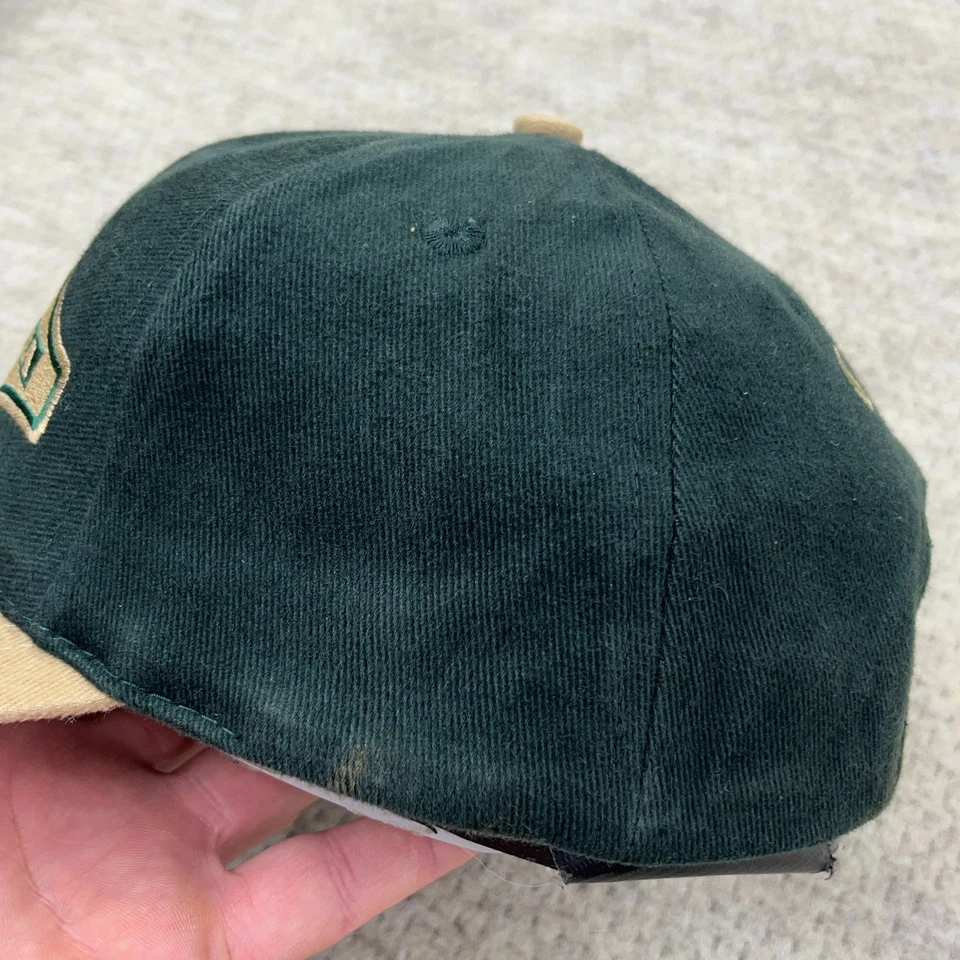 Vintage Callaway Golf Hat Cap Leather Strap Back Big Bertha 90s Green K Products - Image 4 of 4