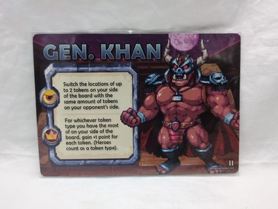 Boss Monster Overboss Duel GenCon Promo Gen Khan - New Sealed