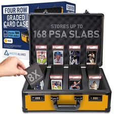 Graded Card Storage Case | Holds Slabs PSA BGS SGC | Trading Card Box Slab Case