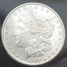 1880 S BU GEM MORGAN SILVER DOLLAR PCS Stamps & Coins Error Holder
