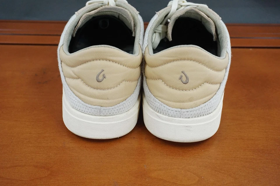 Zapatos informales OluKai Kilea para mujer talla 9,5 EE. UU. gamuza malla tostada cuero Foto 4 de 4