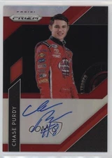 2019 Panini Prizm Driver Signatures Red Prizm /50 Chase Purdy #DS-CP Auto