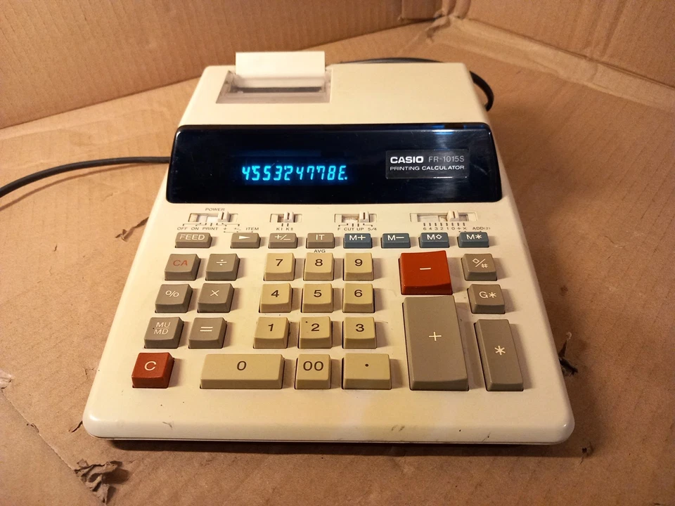 CASIO FR-1015S PRINTING CALCULATOR - Image 3 of 4