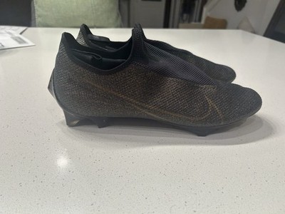 Nike Vapor Edge Pro 360 Football Cleats Black Metallic Gold Size 13 AO8277-012
