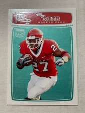 Topps 2008 Rookie Progression Ray Rice #200 Rookie Card Rutgers Scarlet Knights. rookie card picture
