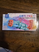 gatling bubble blaster LED gun