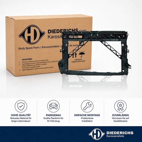 Frontverkleidung Diederichs 7807003 FÜR Skoda Frontmaske Frontblech-image