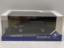 SOLIDO Peugeot 306 S16 Noir Onyx 1:43 Diecast modelcar