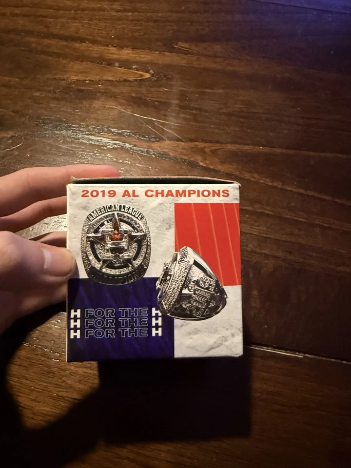 Houston Astros 2019 AL Champions Replica Ring ALCS SGA MLB Giveaway - Image 3 of 4