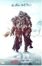 Guillermo del Toro signed 11x17 Poster Writer, Director, Producer - Frankenstein