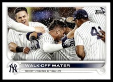 2022 Topps Walk-Off Water New York Yankees #119